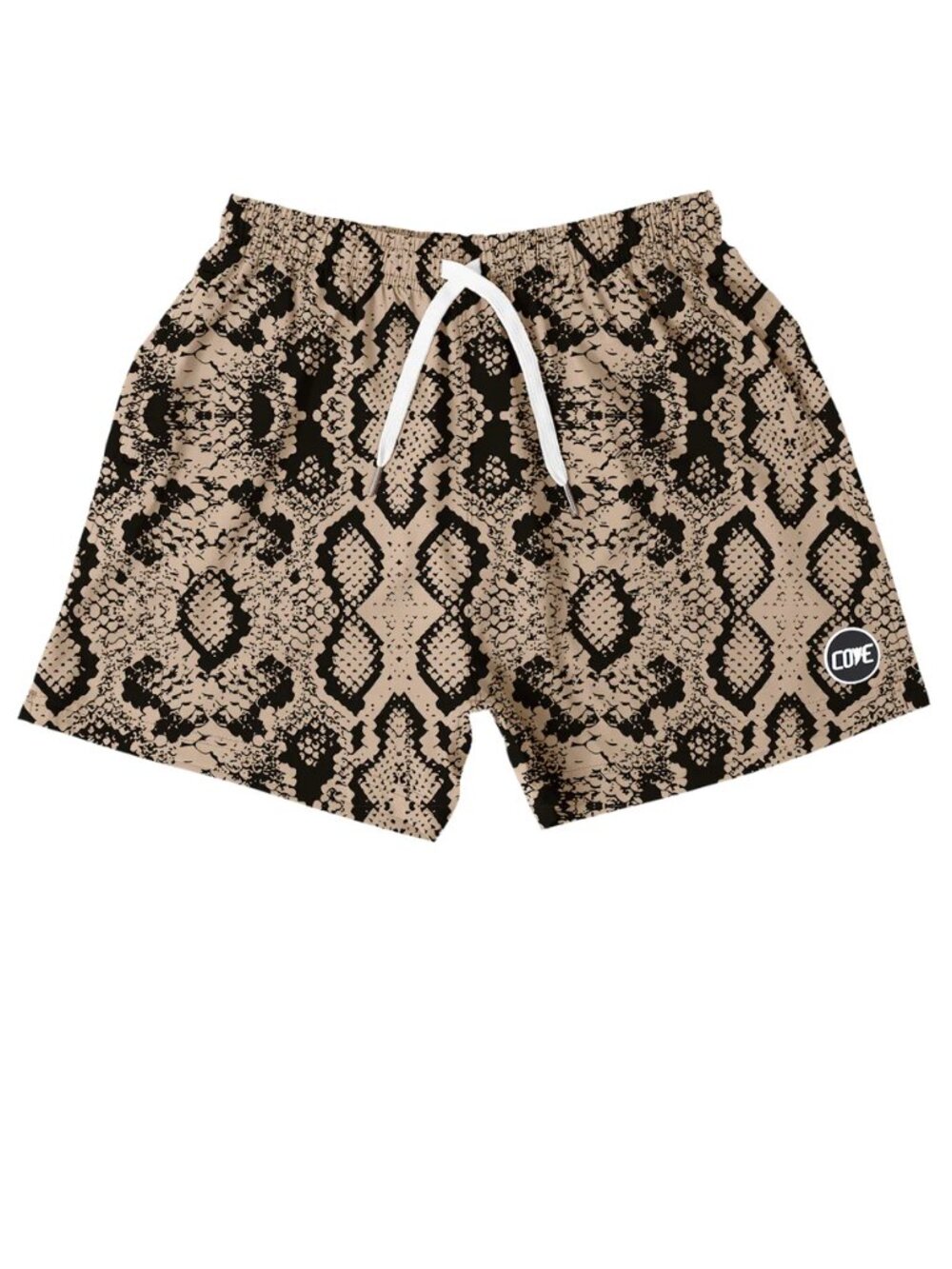Cove Snakeskin Sand Shorts, 30W, 5" Inseam, EUC
